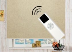 Рулонные шторы с электроприводом WiFi Лина